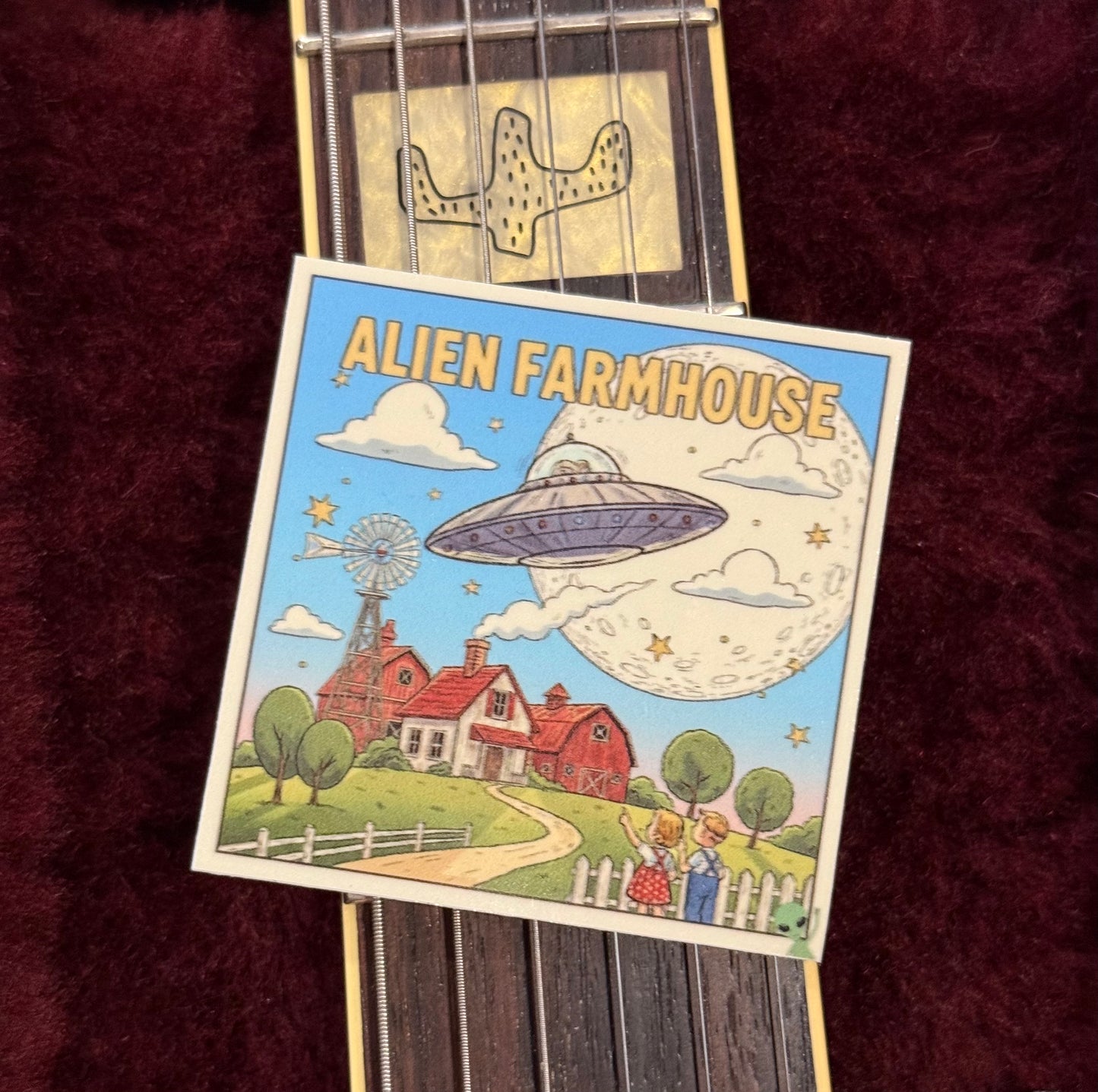 Alien Farmhouse Sticker (AF)